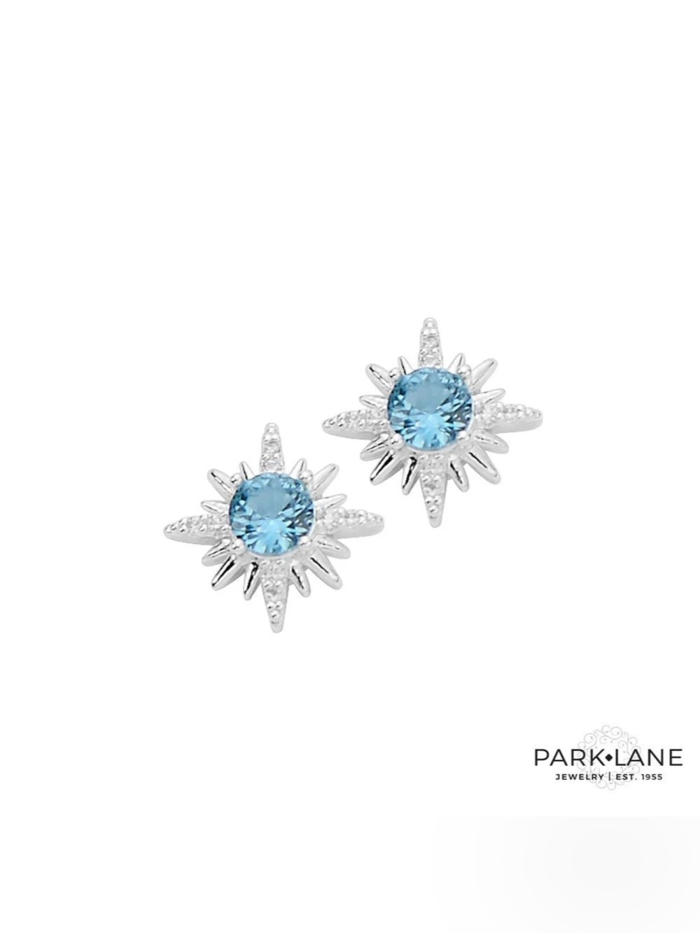 Park Lane SHILOH Earrings Studs CZ Cubic Zirconias Hypoallergenic NIB